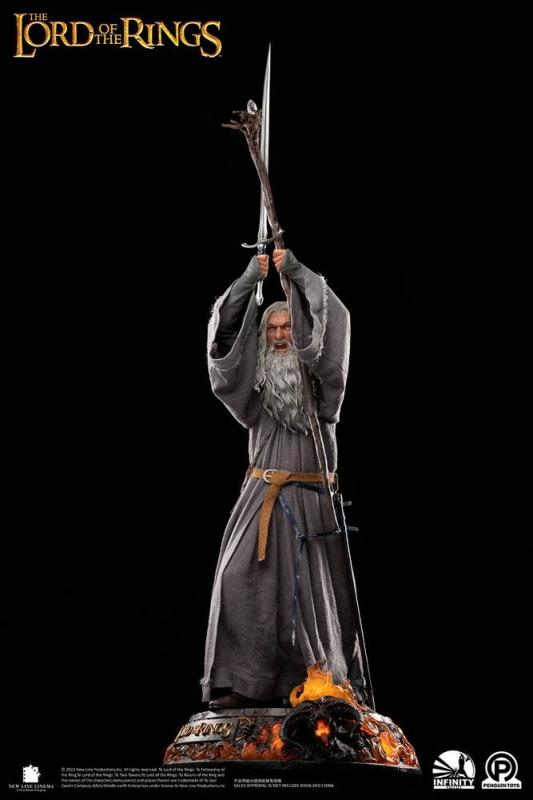 Lord Of The Rings: Gandalf The Grey Premium 1/2 Statue - Infinity Studio