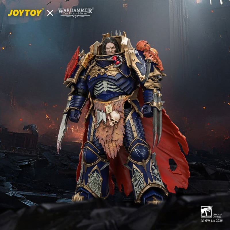 Warhammer The Horus Heresy Action Figure Night Lords Konrad Curze Primarch of the Night Lords Legion 7
