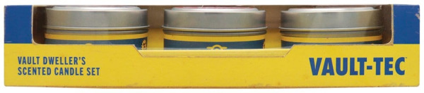 Fallout Candle 3-Pack Vault Dweller's 6 cm 6