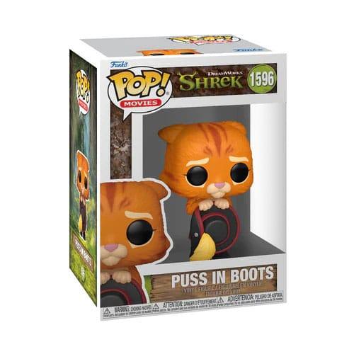 Shrek POP! Movies Vinyl Figure 30th Anniversary Puss in Boots 9 cm