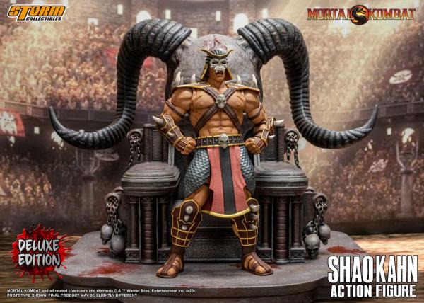 Mortal Kombat: Shao Kahn 1/12 Deluxe Action Figure - Storm Collectibles