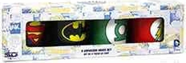 DC Comics Ceramic Mini Coffee Mugs Logos 8 cm Set (4) 3