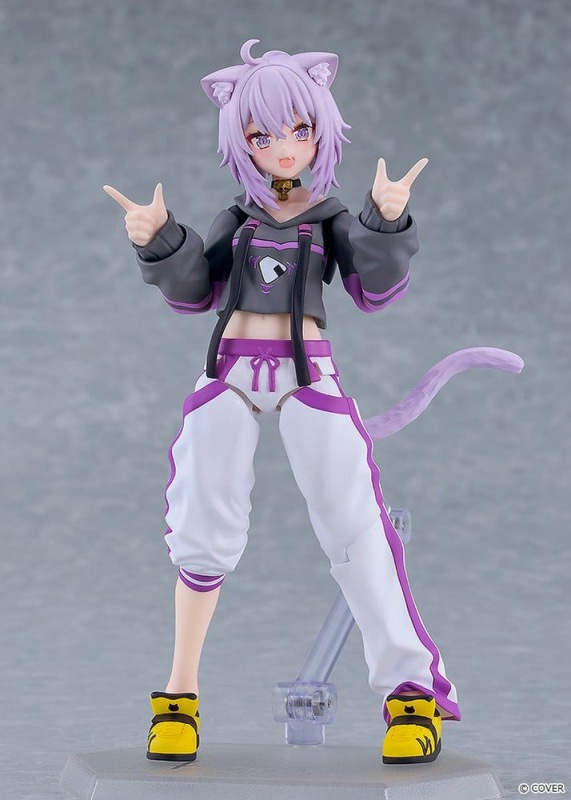 Hololive Production figma Action Figure Nekomata Okayu 14 cm 6
