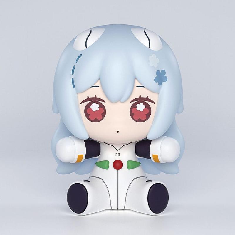 Neon Genesis Evangelion: Rebuild of Evangelion Huggy Good Smile Chibi Figure Rei Ayanami: Long Hair