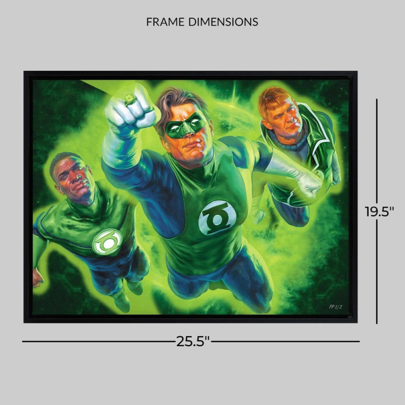 DC Comics Fine Art Print Green Lantern 61 x 41 cm - unframed 6
