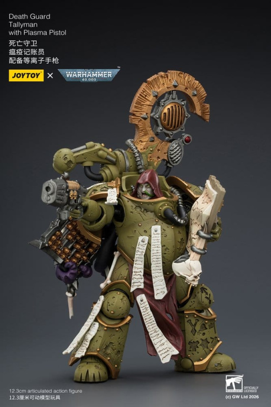 Warhammer 40,000 Action Figure Death Guard Tallyman 12 cm 5