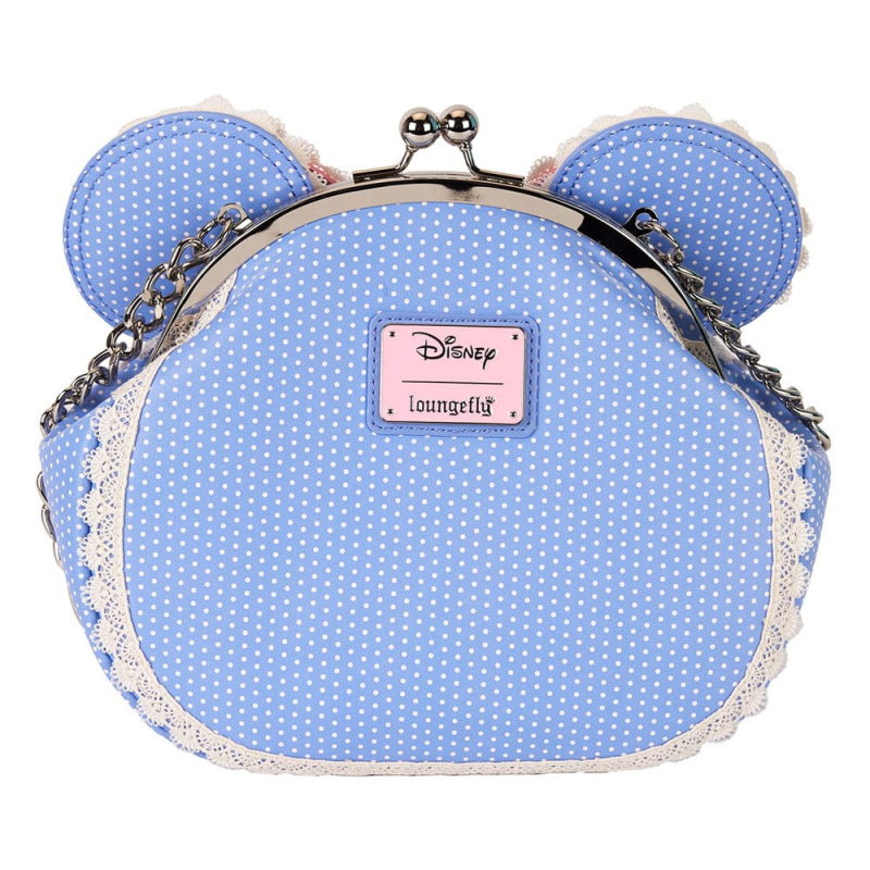 Disney by Loungefly Crossbody Minnie Floral and Lace Kisslock 4