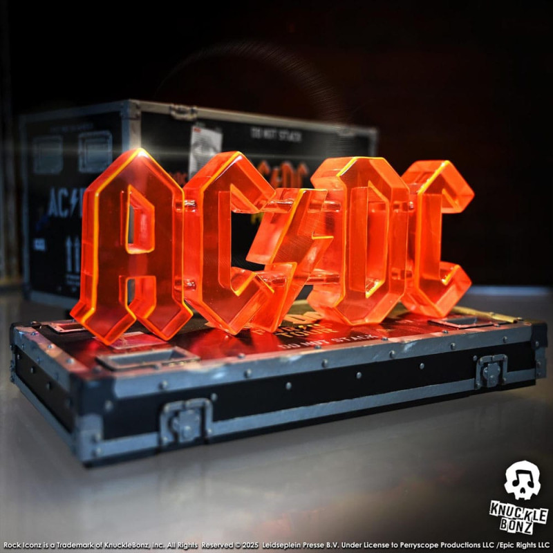 AC/DC Rock Ikonz On Tour Statue PWR UP Tour Road Case 4