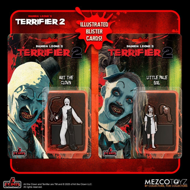 Terrifier 2 5 Points Action Figures 10 cm Assortment (16) 11