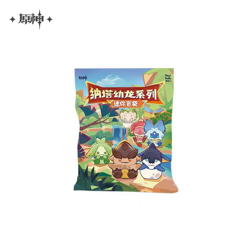 Genshin Impact Natlan Saurian Series Mini Figures 4 cm Blind Box Display (20) 4