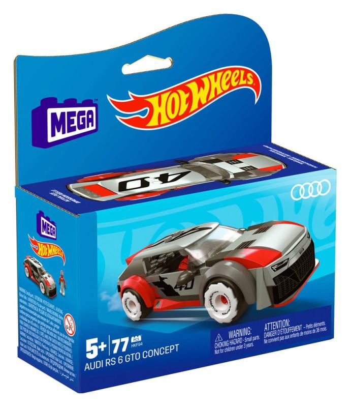 Hot Wheels MEGA Construction Set Audi RS 6 GTO Concept 13 cm