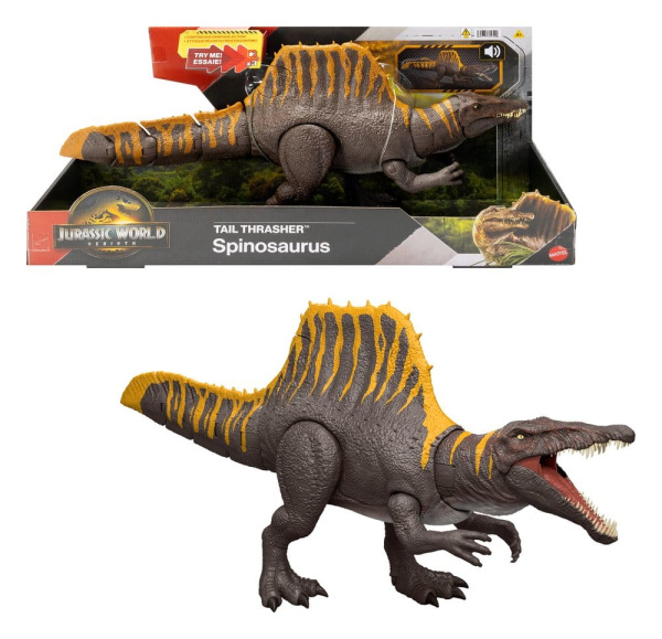 Jurassic World Rebirth Action Figure Tail Thrasher Spinosaurus 55 cm 1