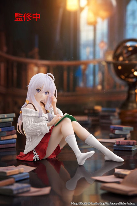 Wandering Witch: The Journey of Elaina PVC Statue Desktop Cute Figure Elaina Casual Clothes Ver. Ren 2