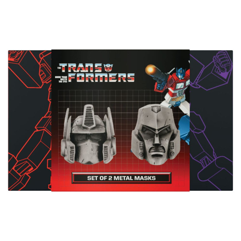 Transformers Replica Set of 2 Helmets Optimus Prime & Megatron Limited Edition 10