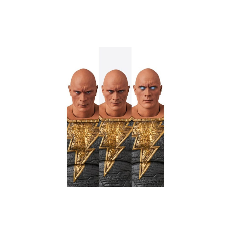 Black Adam MAFEX Action Figure Gold Suit 16 cm 10