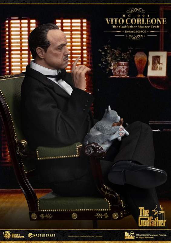 The Godfather Master Craft Statue Vito Corleone 31 cm 3