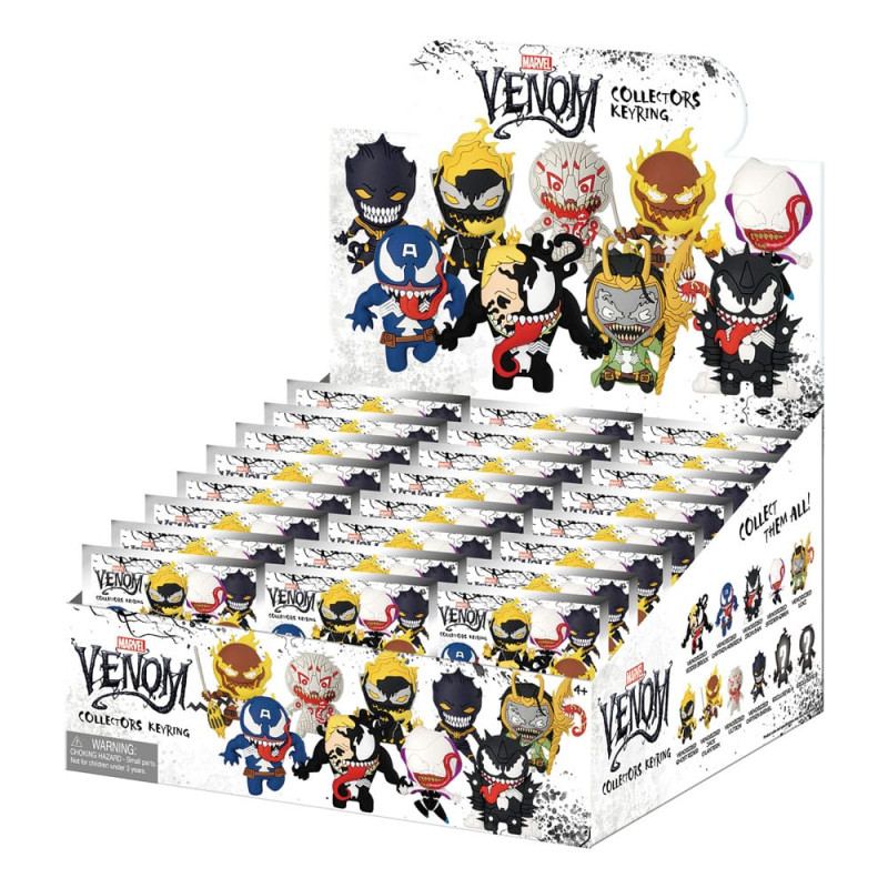 Venom 3D PVC Bag Clips Series 1 Display (24) 2
