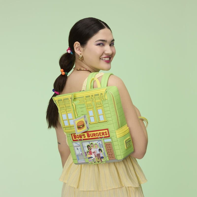 Bob´s Burgers by Loungefly Crossbody Bag with Coin Purse Restaurant 7