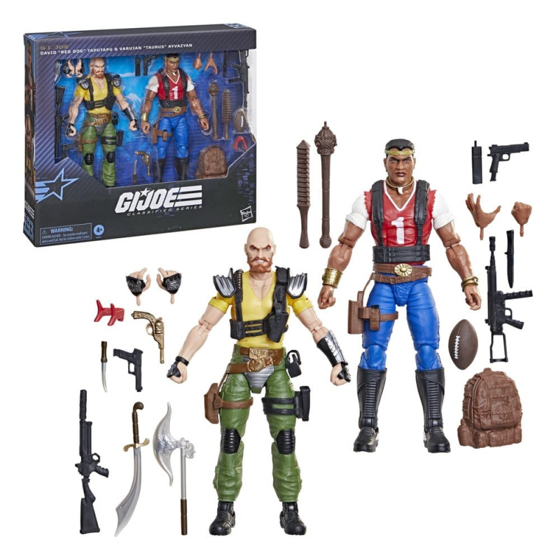 G.I. Joe Classified Series Action Figure 2-Pack #193 David "Red Dog" Taputapu & Varujan "Taurus" Ayv 7
