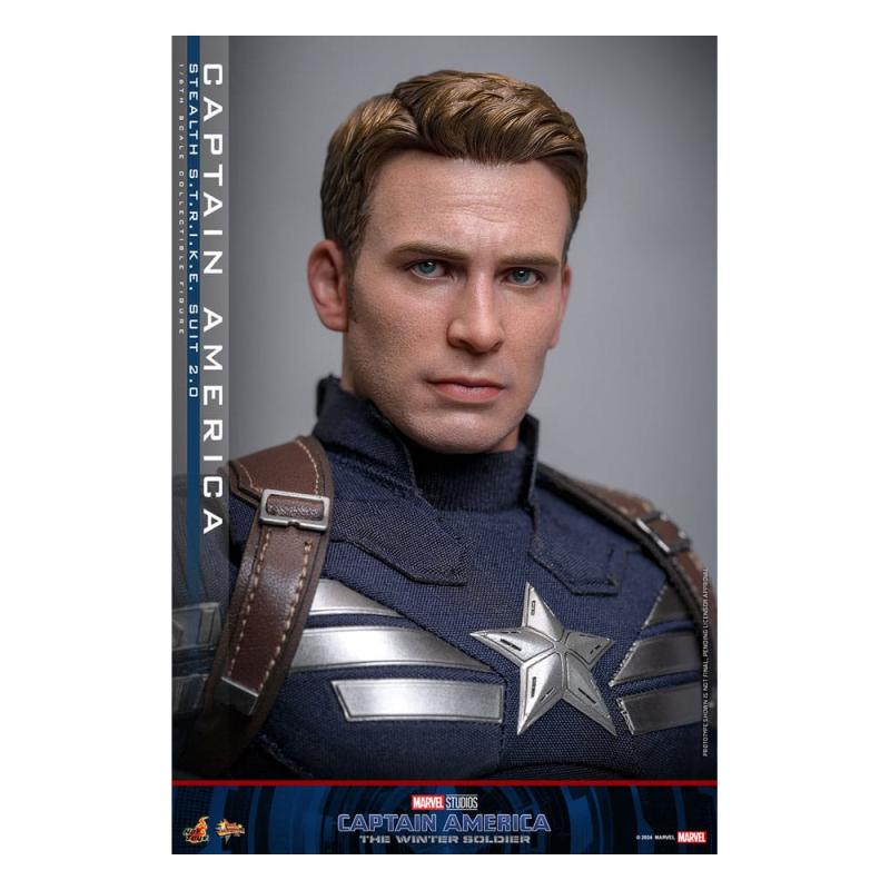 Captain America: The Winter Soldier Movie Masterpiece Action Figure 1/6 Captain America (Stealth S.T 3