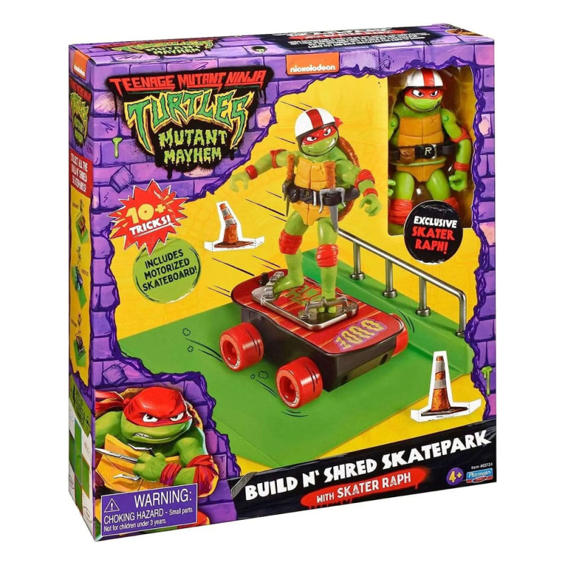 Teenage Mutant Ninja Turtles: Mutant Mayhem Build N' Shred Skatepark Assortment (8) 12
