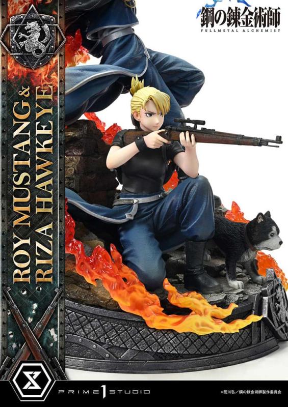 Fullmetal Alchemist Concept Masterline Statue 1/6 Roy Mustang & Riza Hawkeye Regular Version 50 cm