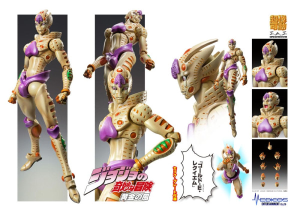 JoJo's Bizarre Adventure Part 5: Golden Wind Action Figure Chozokado G·E·R 16 cm 4