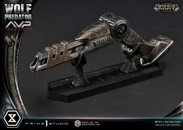 Alien vs. Predator Real Elite Masterline Series Statue 1/3 Requiem Wolf Predator Deluxe Bonus Ver. 9 3