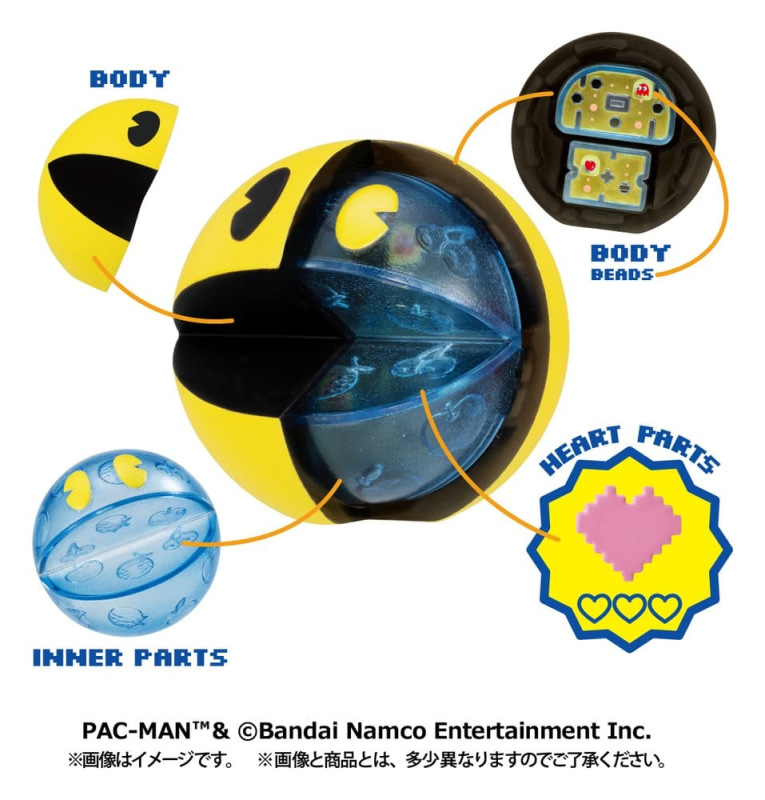 Pac-Man Inside Fantasy Mini Figures 6 cm Blind Box Display (4) 2