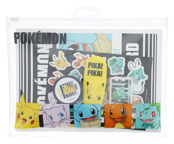 Pokémon Stationery Set 7-piece 1