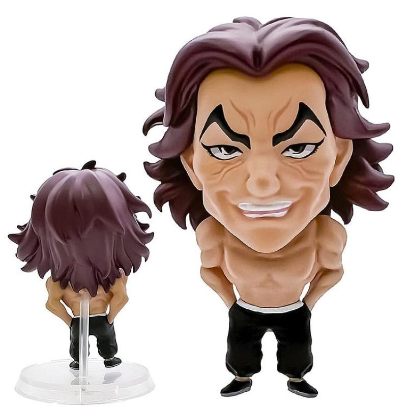 Baki Hanma 16d Collectible Figure Collection PVC Figures 8-Pack Baki Hanma 6 cm