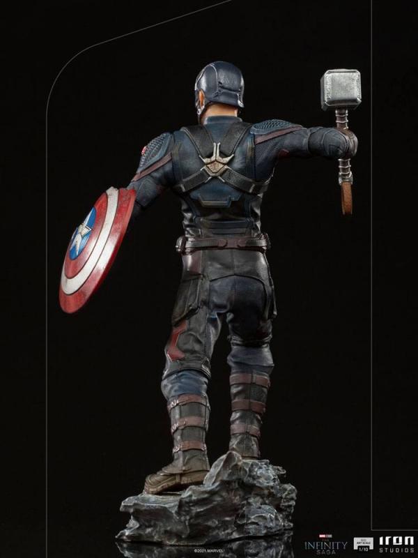 The Infinity Saga: Captain America Ultimate 1/10 BDS Art Scale Statue - Iron Studios