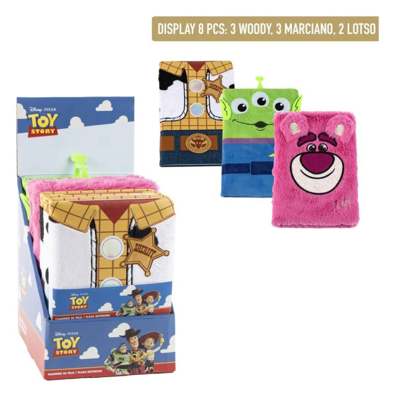 Toy Story Plush Notebook Display (8) 1