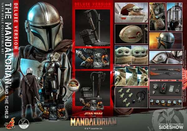 Star Wars The Mandalorian Action Figure 2-Pack 1/4 The Mandalorian & The Child Deluxe 46 cm 8