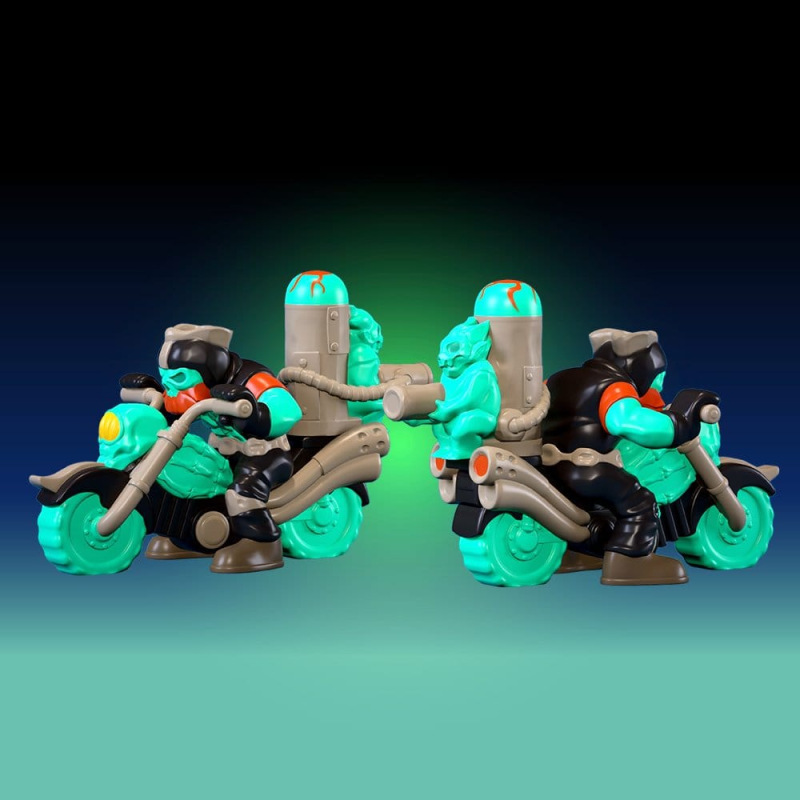 Rover Robin Plastic Model Kit Overtakes Skull Rider 1