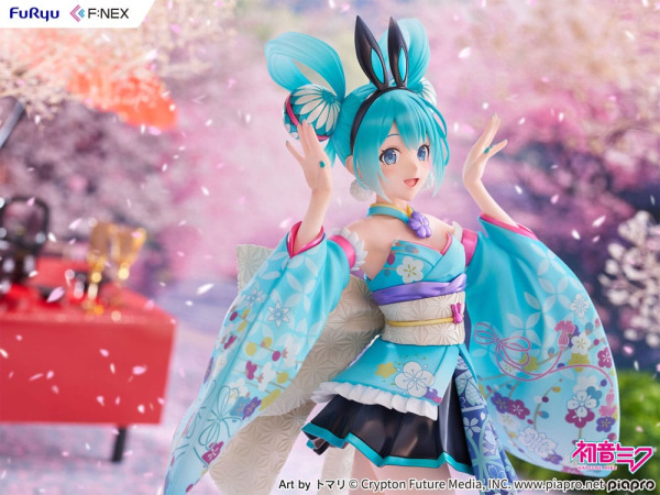 Hatsune Miku F:NEX PVC Statue 1/7 Hatsune Miku Wa-bunny 27 cm 4