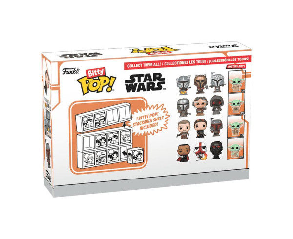Star Wars: Mandalorian Bitty POP! Vinyl Figure 4-Pack Mandalorian 2,5 cm 3