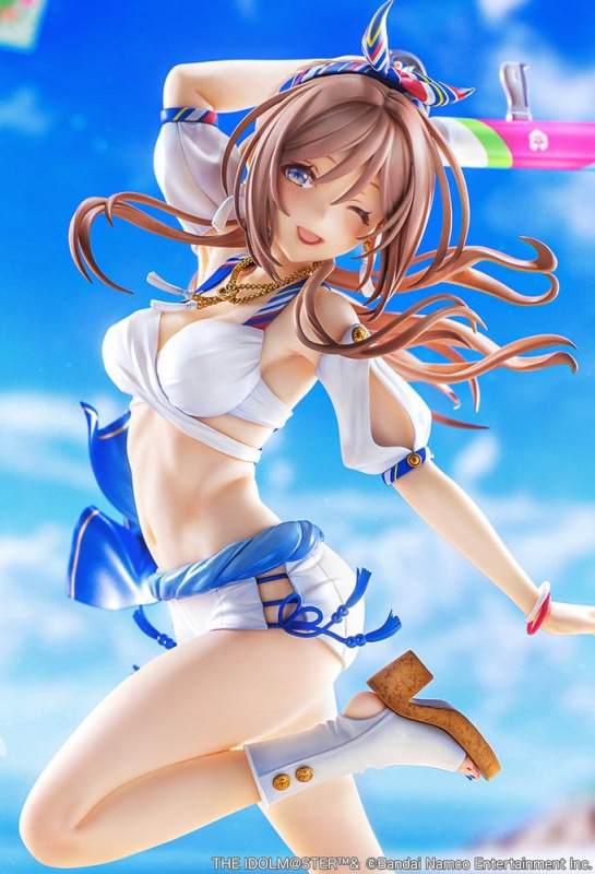 The Idolmaster Gakuen PVC Figure 1/7 Himesaki Rinami Kimi to Semi Blue Ver. 27 cm 2