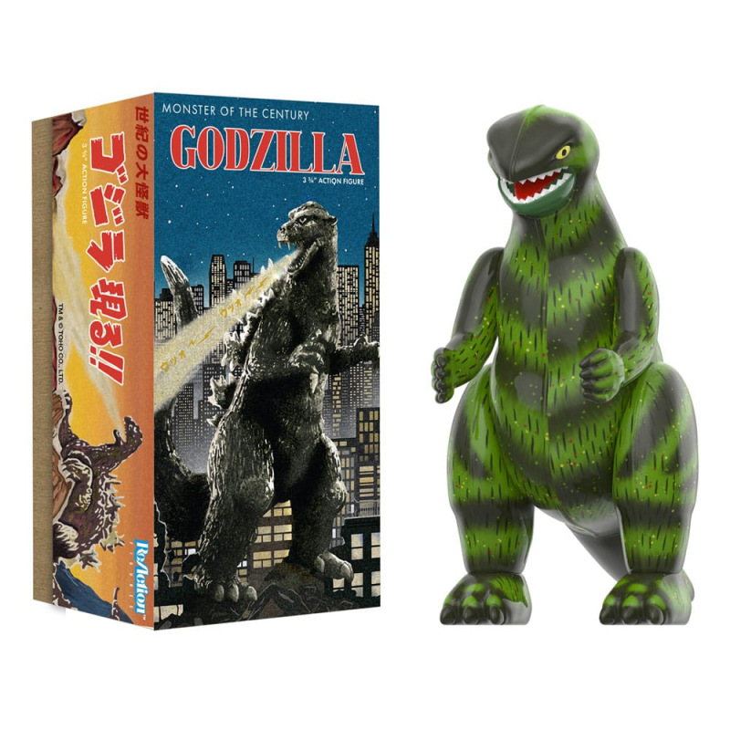 Godzilla Toho ReAction Action Figure Wave 01 (Retro Tin) Godzilla (Marusan Tin) 10 cm 1
