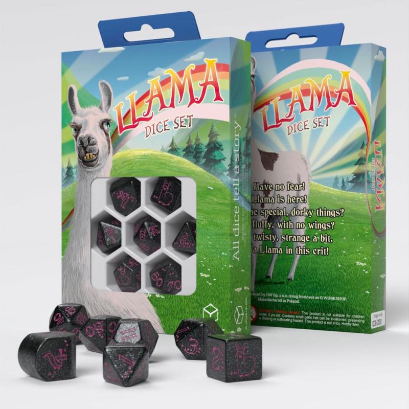 Llama Dice Set Spitty (7) 1