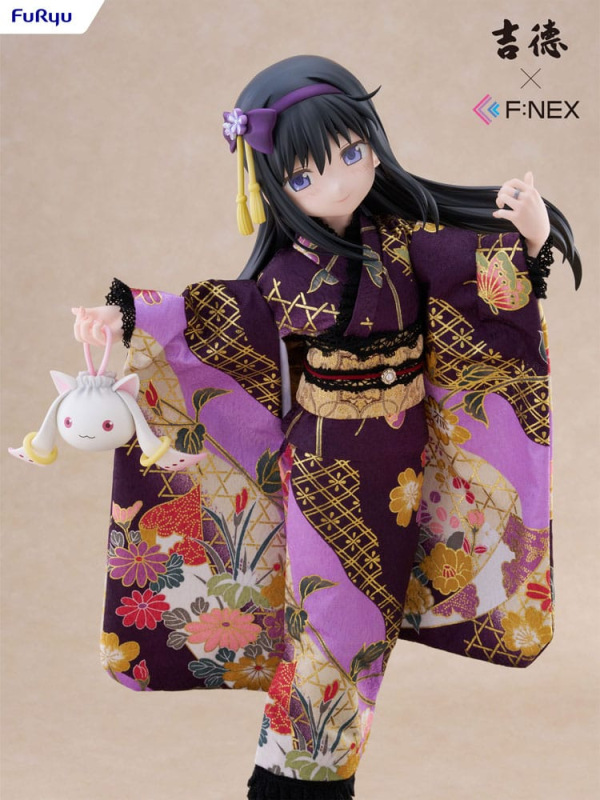 Puella Magi Madoka Magica F:NEX PVC Statue 1/4 Rebellion Homura Akemi Japanese Doll 45 cm 2