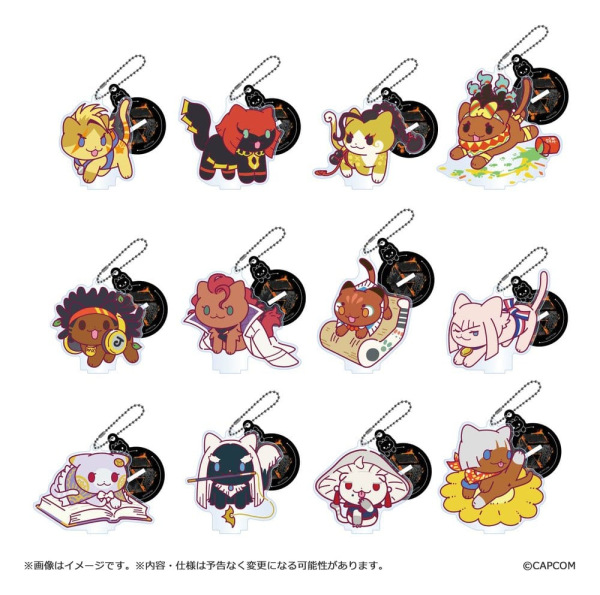 Street Fighter 6 Acrylic Keychain NECO! Blind Box Assortment (12)