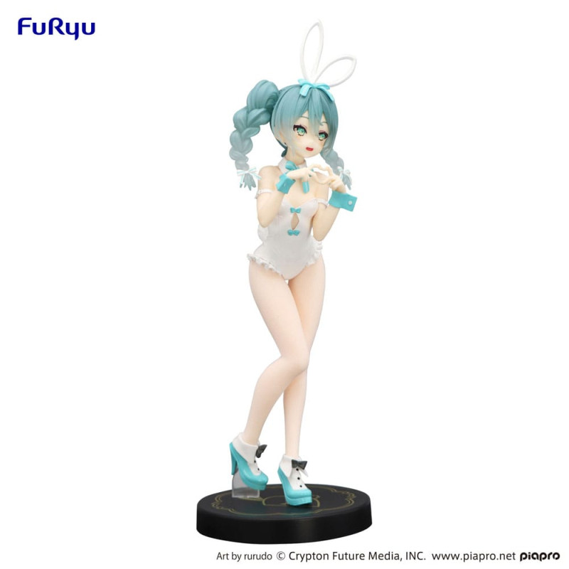 Hatsune Miku BiCute Bunnies PVC Statue Miku Rurudo White Color Ver. 27 cm 6