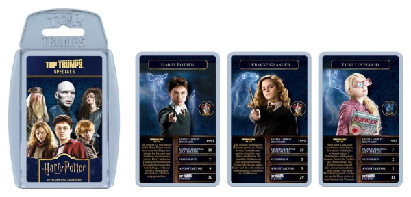 Harry Potter Card Game Top Trumps Witches and Wizards New Version *German Version* 7