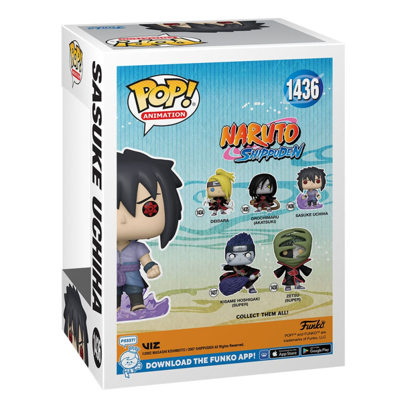 Naruto Pop! Animation Vinyl Figure Sasuke (First Susano'o) 9 cm 2