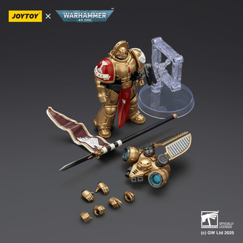 Warhammer 40,000: Combat Patrol Blood Angels Action Figure Sanguinary Guard 3 with Angelus Boltgun a 6