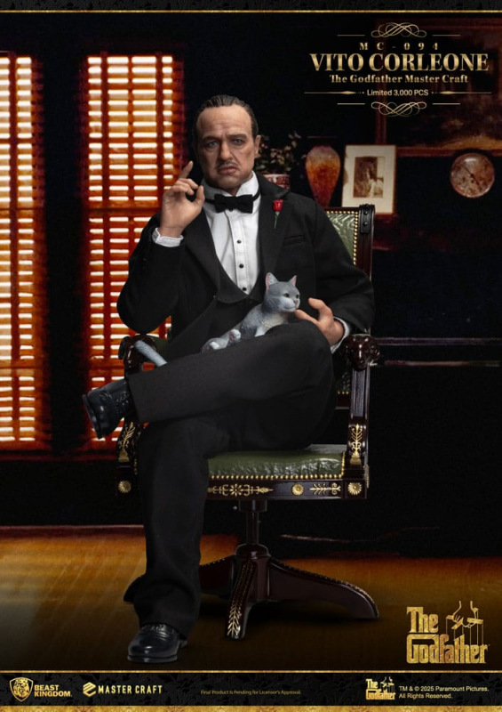 The Godfather Master Craft Statue Vito Corleone 31 cm 10