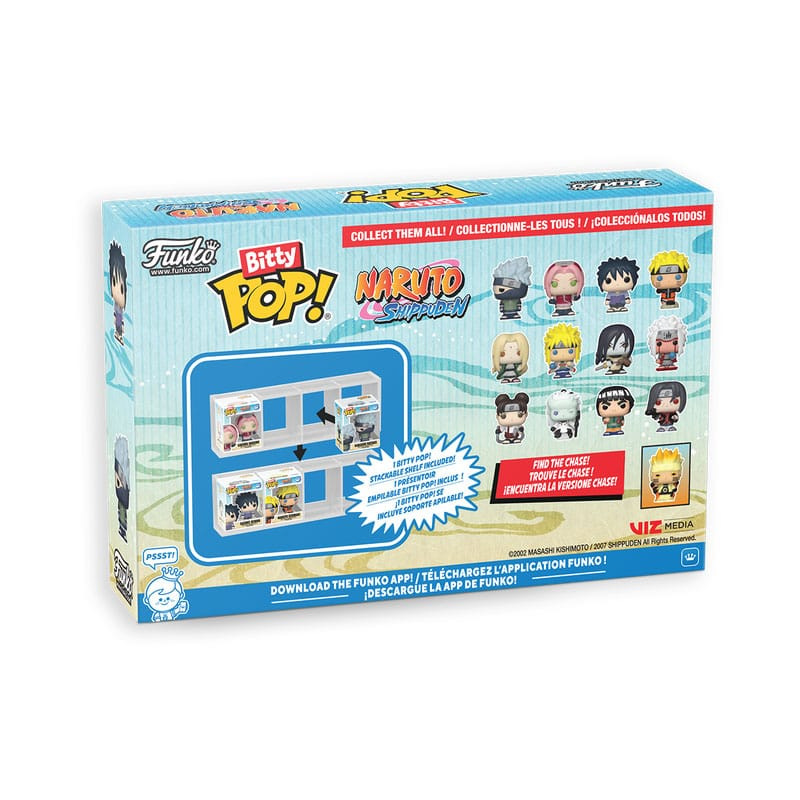 Naruto Shippuden Bitty POP! Vinyl Figure 4-Pack Battles 2,5 cm 1