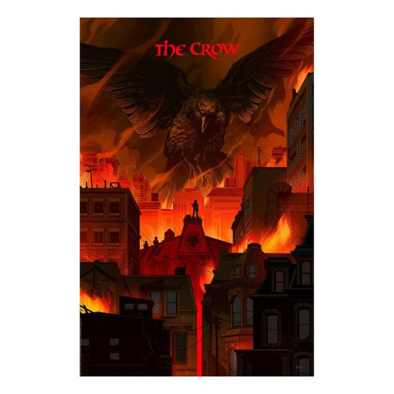 The Crow: Devil's Night 41 x 61 cm Art Print - Sideshow Collectibles