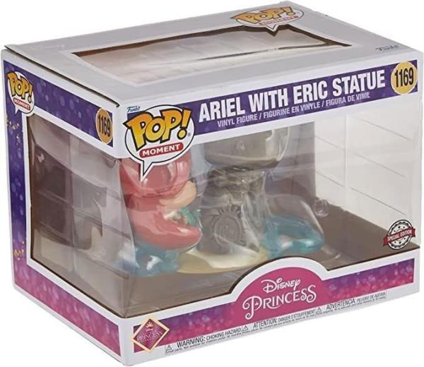 Disney POP! Moment Vinyl Figure Ultimate Princess- Ariel & Statue Eric 9 cm